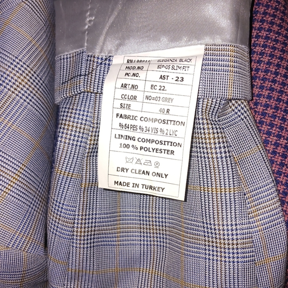 NWT Men's 3pc Suit - Picture 8 of 8